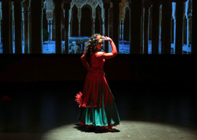 Pilar-Domínguez-espectaculo-flamenco-Encuentro-de-la-cultura-andalusi-al-flamenco-baile-oriental